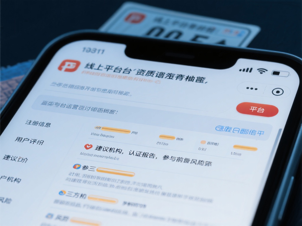 此外，值得注意的是，线上平台的资质真伪往往难以核实